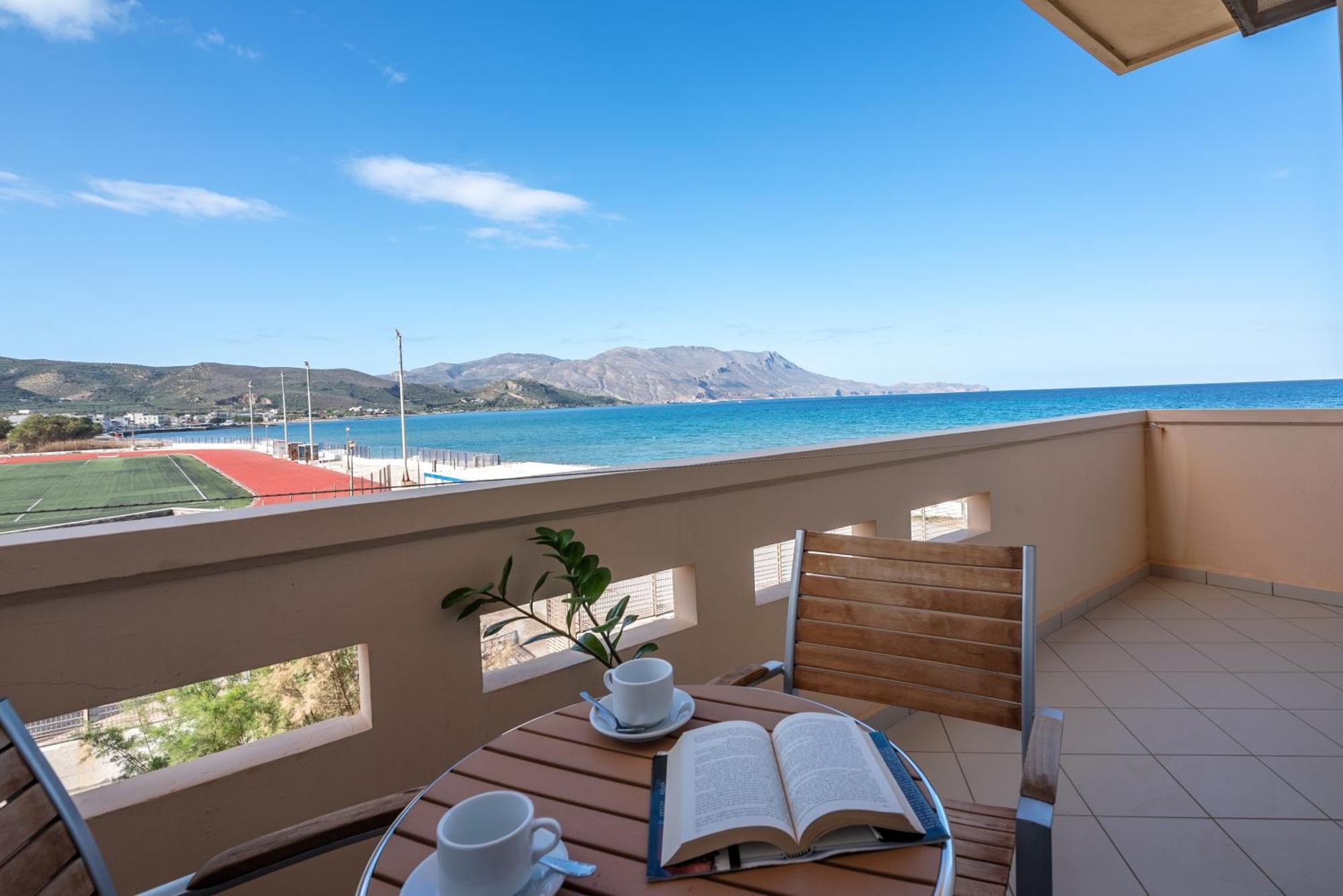 Galini Beach Hotel 키사모스 외부 사진