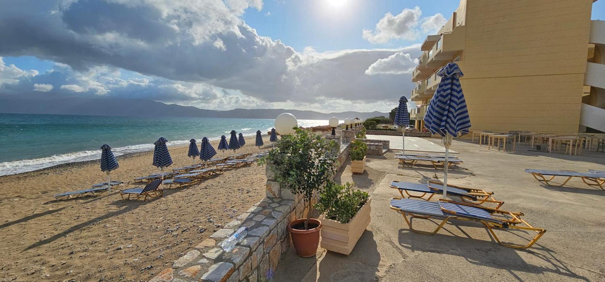 Galini Beach Hotel 키사모스 외부 사진