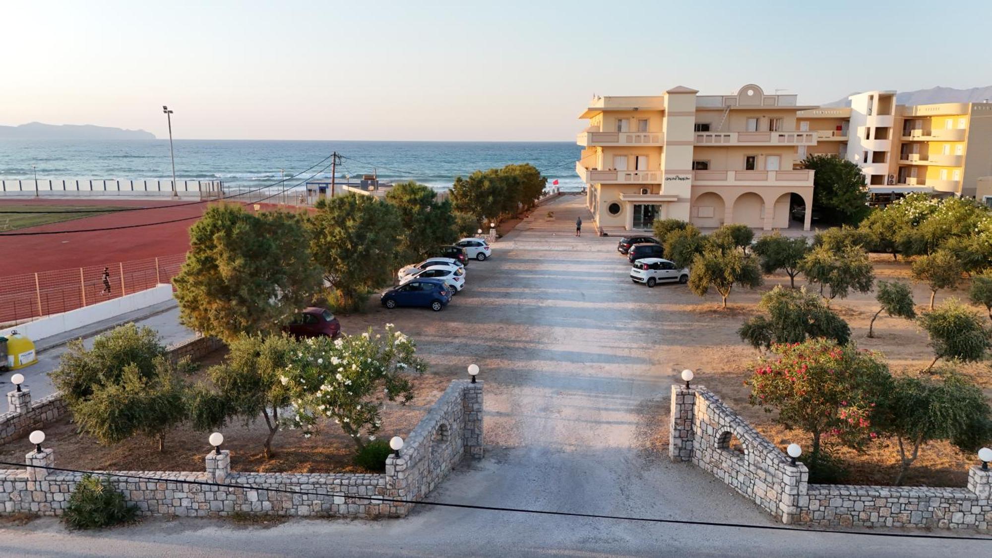 Galini Beach Hotel 키사모스 외부 사진