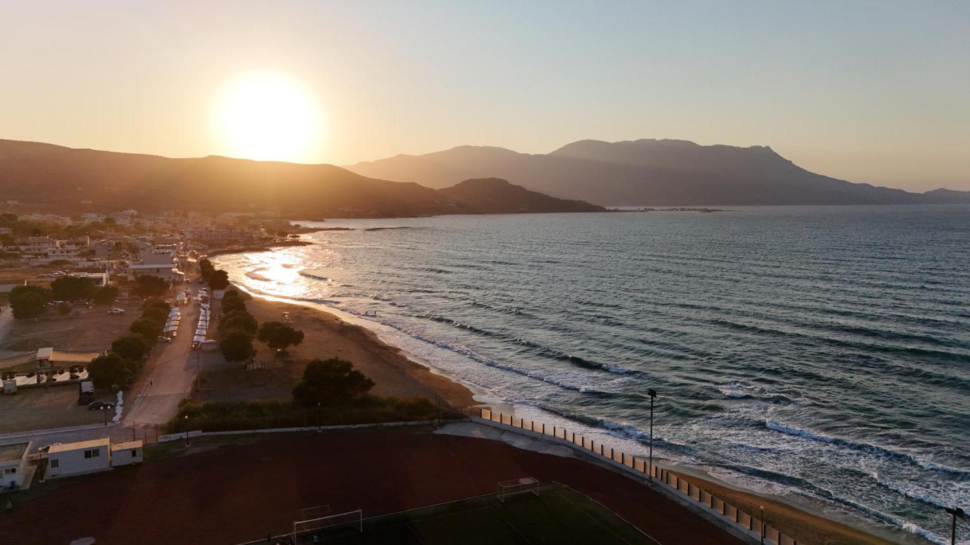 Galini Beach Hotel 키사모스 외부 사진