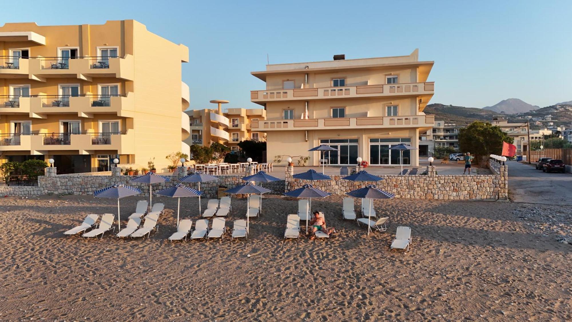 Galini Beach Hotel 키사모스 외부 사진